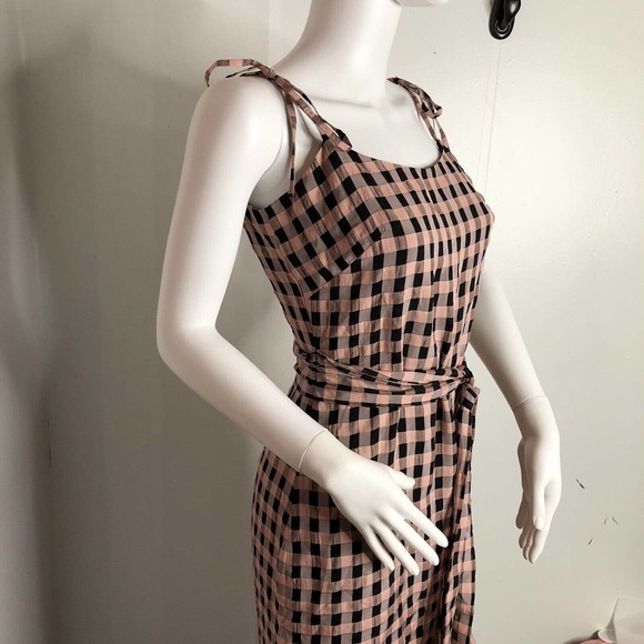 NEW Cosmopolitan X DTP Womens Freya Dress Gingham Dress‎ Size Small SAMPLE - Picture 10 of 11